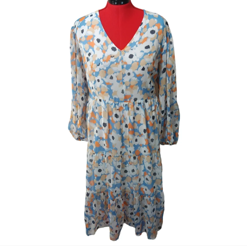 Joie Limited Edition Printed Maxi Dress - XXL - Picture 7 of 12